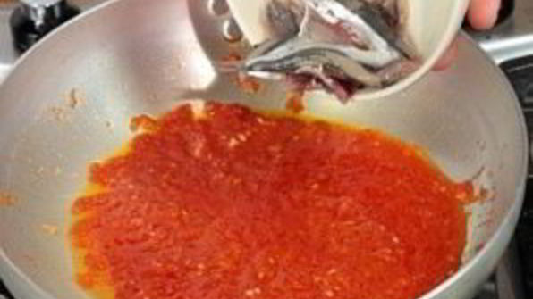 спагетти с анчоусами