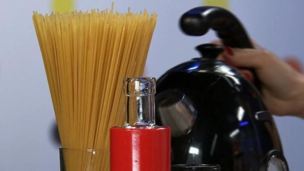 спагетти с грибным болоньезе