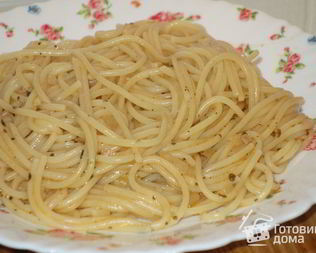 Спагетти в соусе