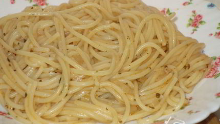 Спагетти в соусе