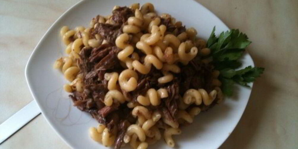Рецепт сытные макароны для очень голодных