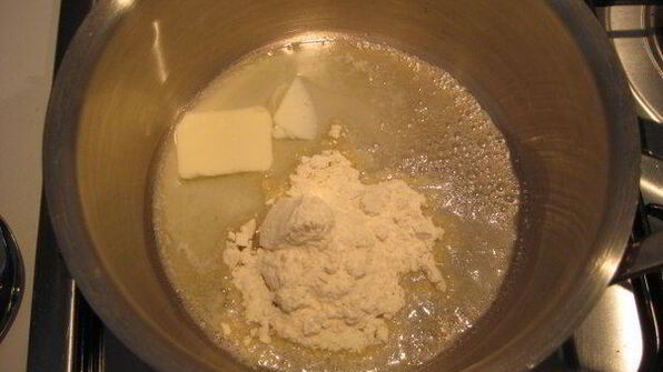 запеченные конкильони, фаршированные мясом