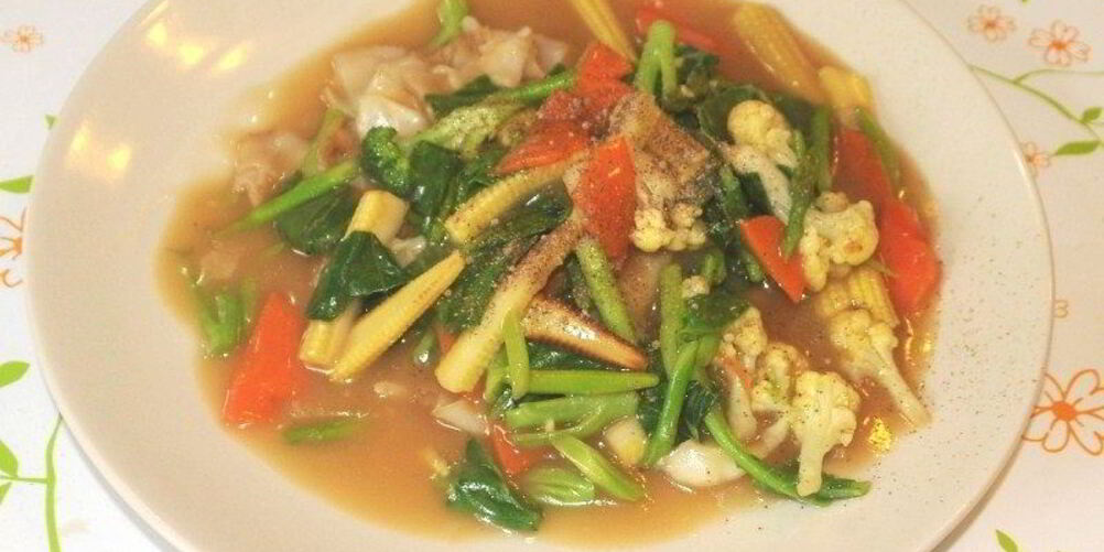 Рецепт жареная лапша с овощами