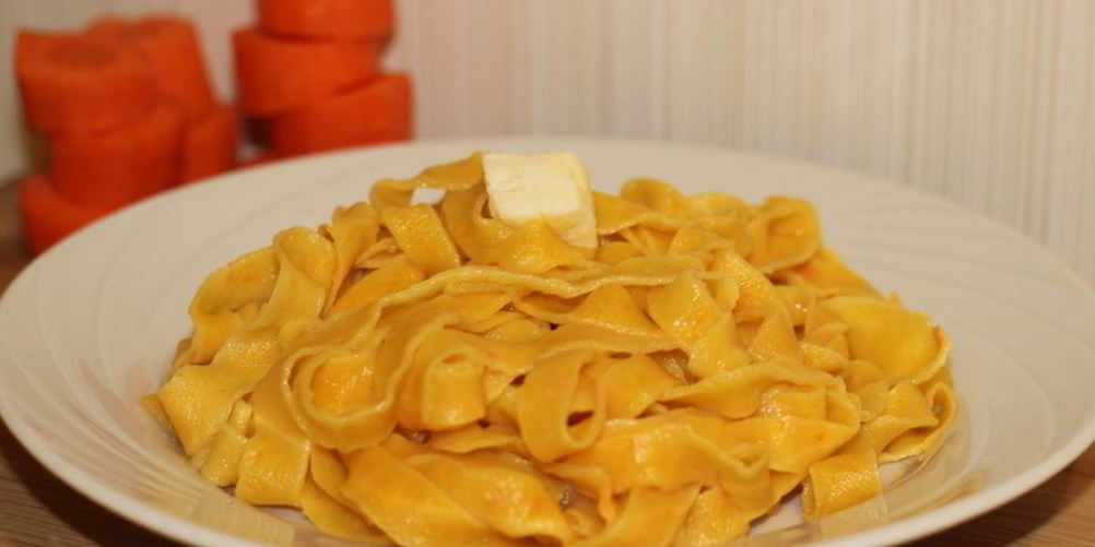 Рецепт морковная лапша