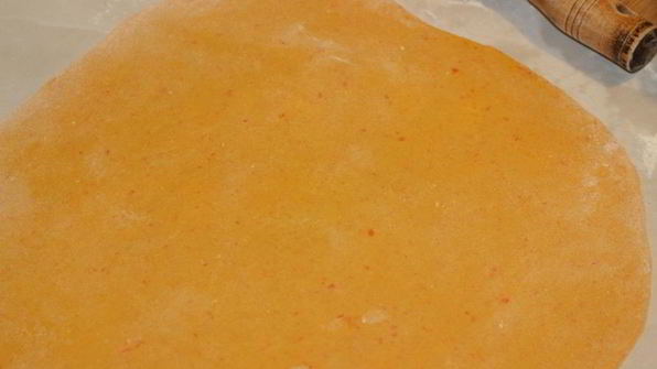 морковная лапша