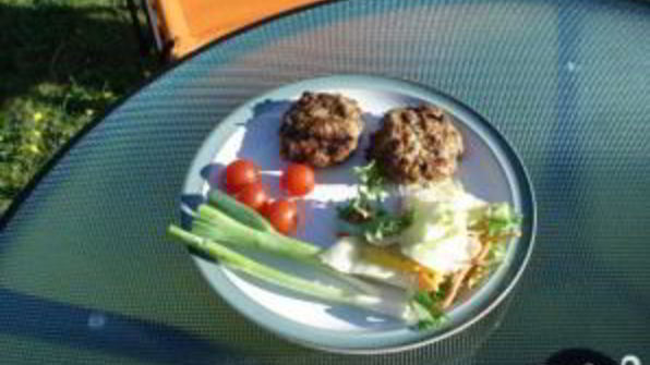 баранина с фетой на мангале