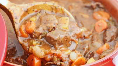 Баранина запеченная с овощами