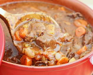 Баранина запеченная с овощами