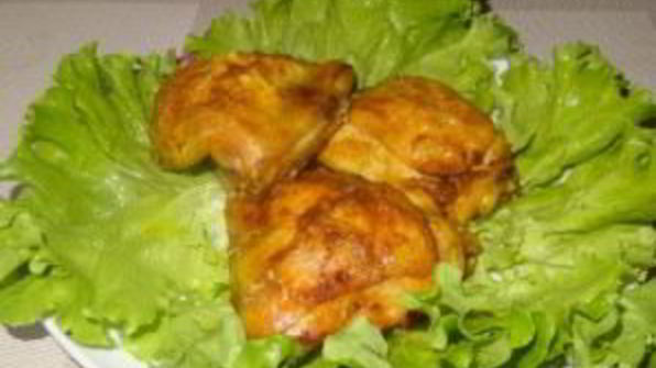 бедра куриные в духовке