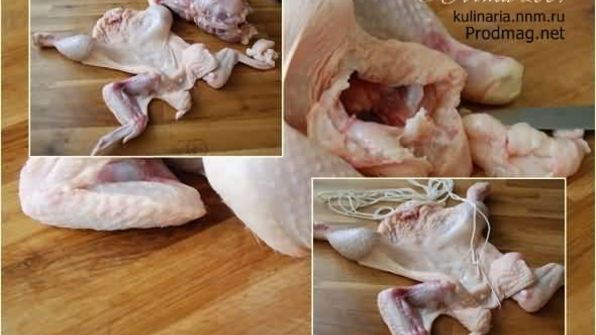 фаршированная курица