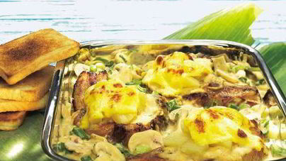 Гавайские отбивные