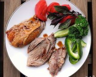 Голень индейки в рукаве для запекания