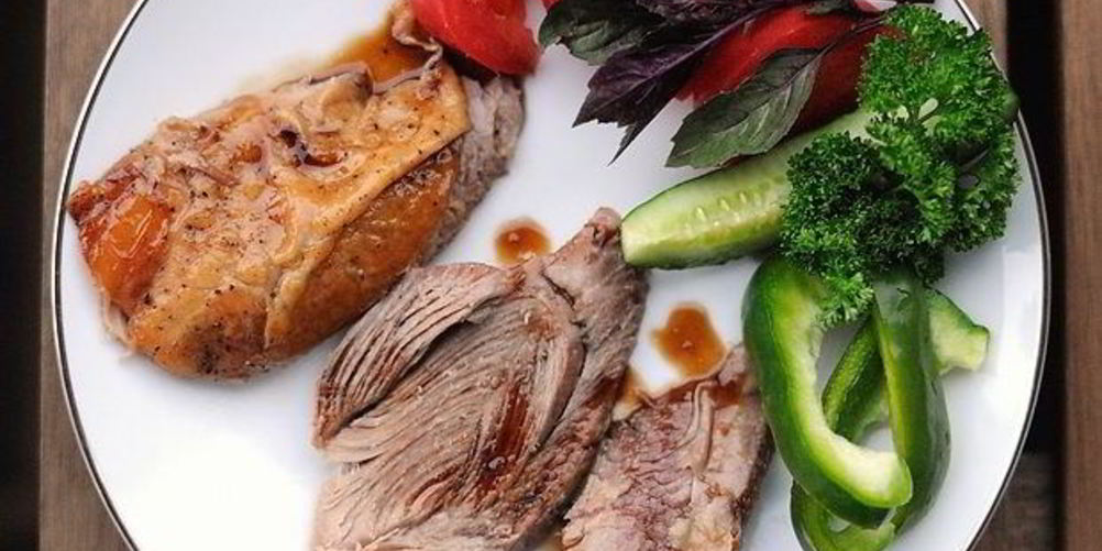 Рецепт голень индейки в рукаве для запекания