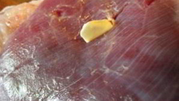 голень индейки в рукаве для запекания