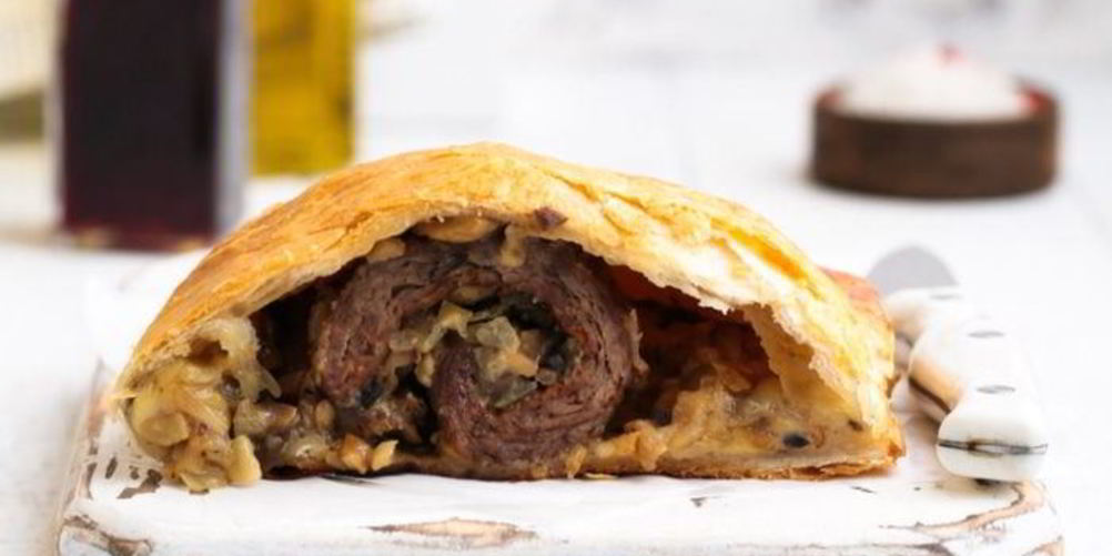 Рецепт говядина в хрустящем тесте