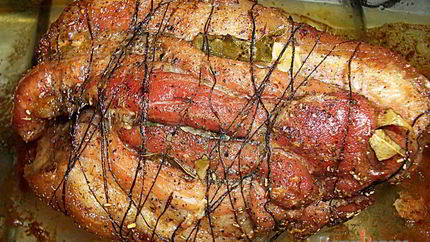 Грудинка запечённая в духовке