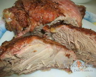 Индейка маринованная в майонезе с розмарином и специями