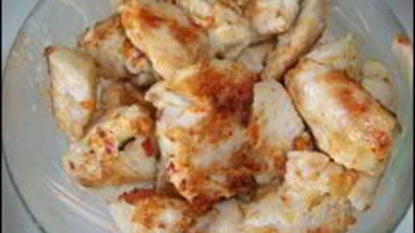 индейка с сыром в тесте на шпажках