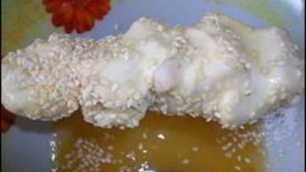 индейка с сыром в тесте на шпажках