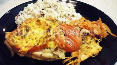 Изысканное запеченное куриное филе