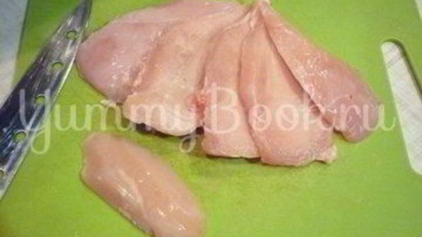 изысканное запеченное куриное филе