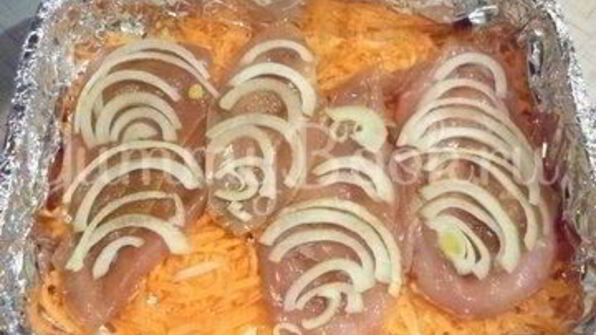 изысканное запеченное куриное филе