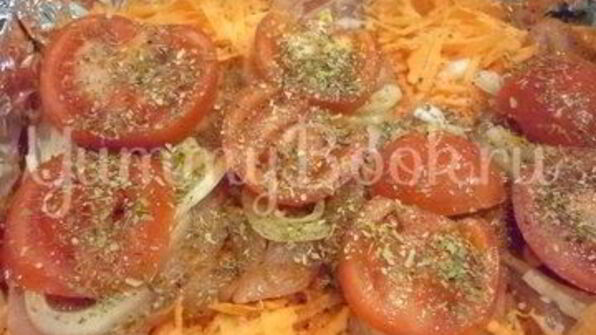 изысканное запеченное куриное филе