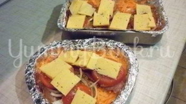 изысканное запеченное куриное филе