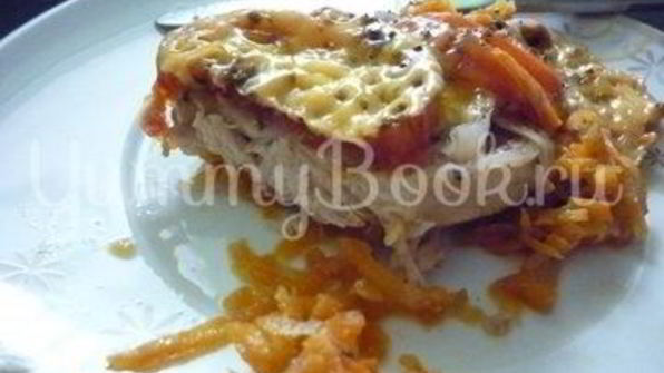 изысканное запеченное куриное филе