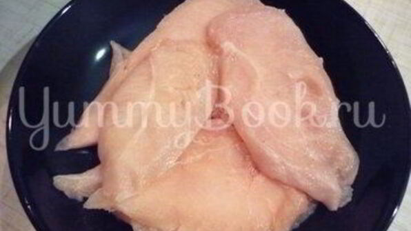 изысканное запеченное куриное филе