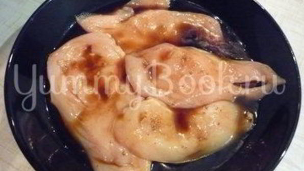 изысканное запеченное куриное филе