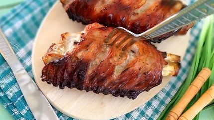 Крылья индейки на гриле