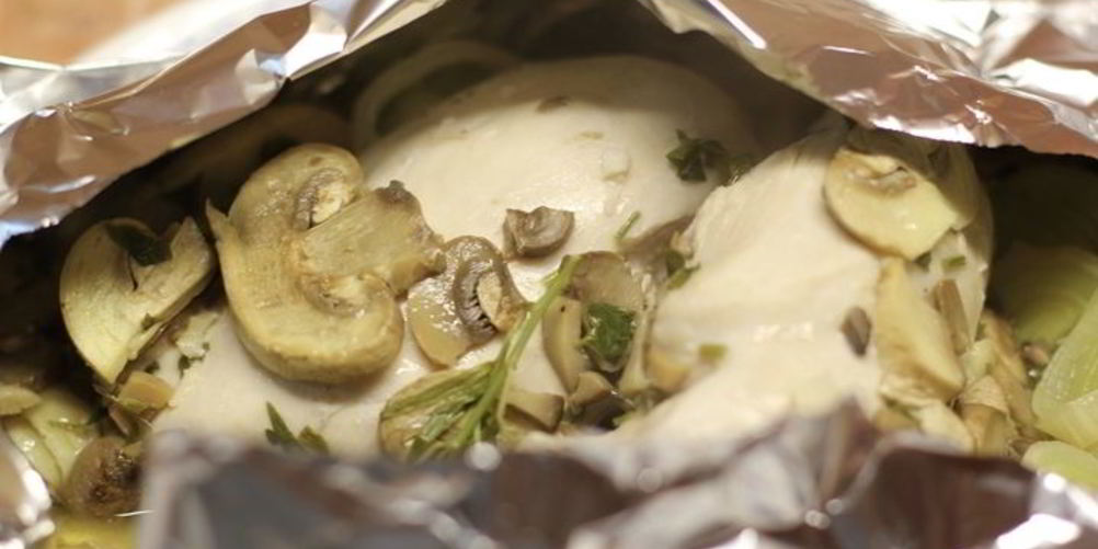 Рецепт куриная грудка с шампиньонами