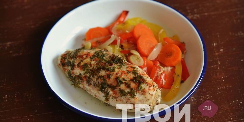 Рецепт куриная грудка в фольге