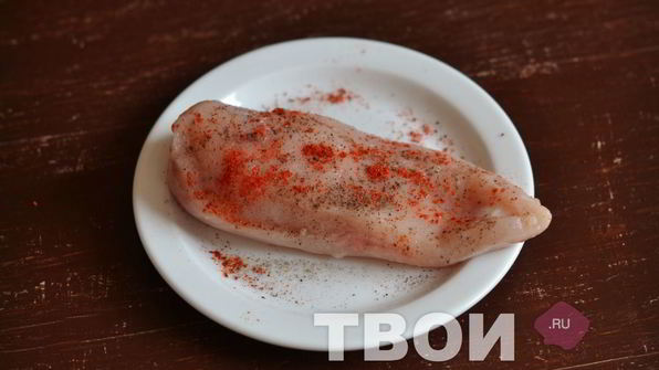 куриная грудка в фольге