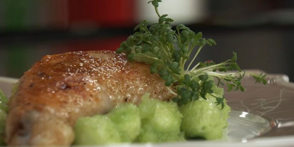 Рецепт куриная ножка, фаршированная грибами