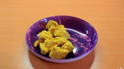 Куриное филе кусочками