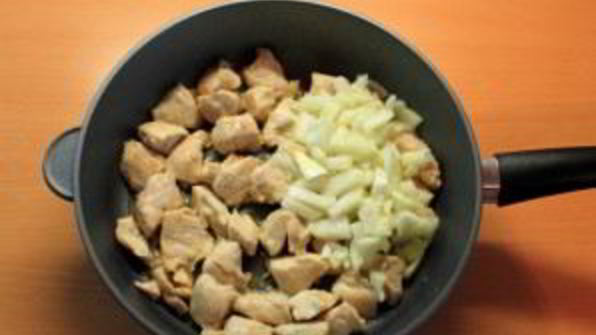 куриное филе кусочками