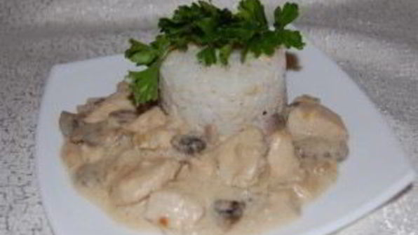 куриное филе с шампиньонами