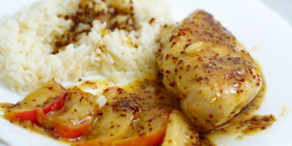 Рецепт куриное филе в медово-горчичном соусе