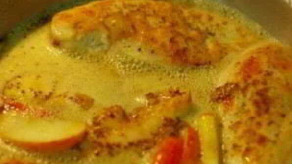 куриное филе в медово-горчичном соусе