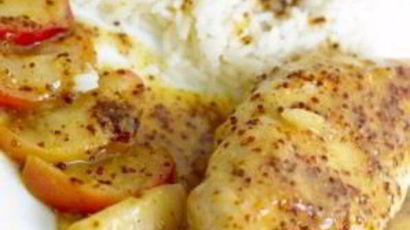 куриное филе в медово-горчичном соусе