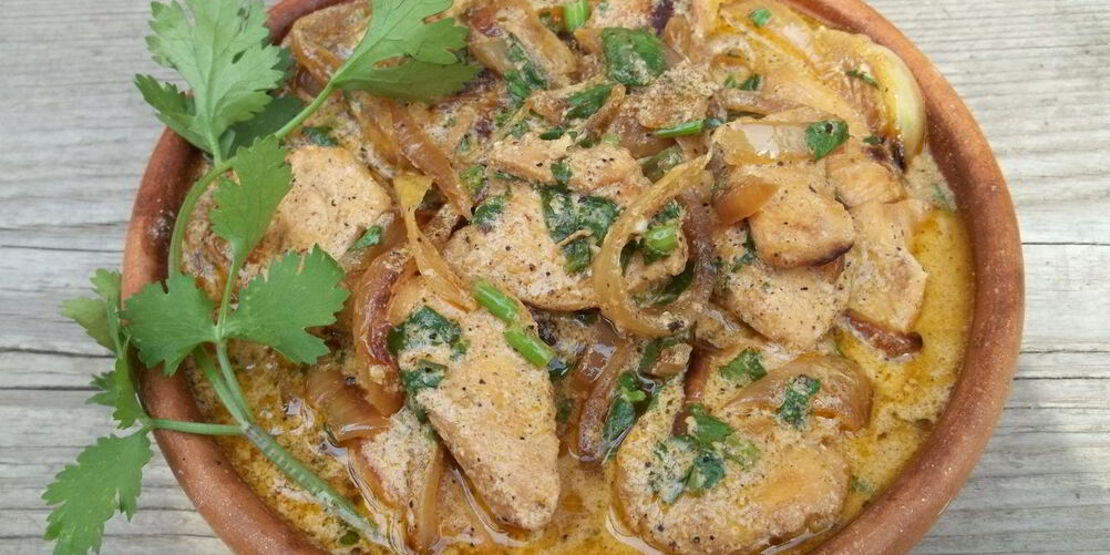 Рецепт куриное филе в сметане