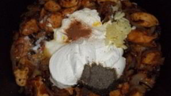 куриное филе в сметане