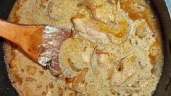 куриное филе в сметане