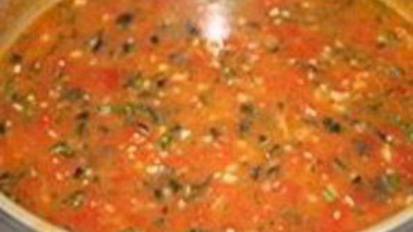 куриное филе в томатном соусе