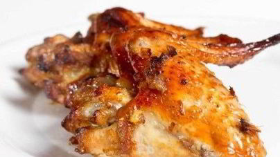 Куриные крылышки в апельсиновой заливке