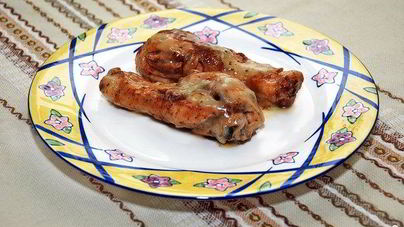 Куриные ножки под соусом