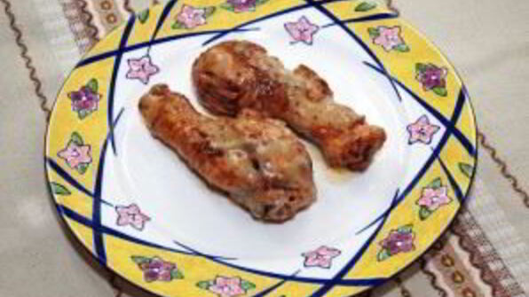 куриные ножки под соусом