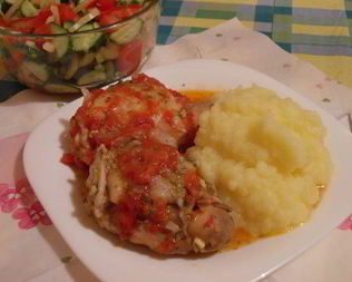 Курица по-грузински